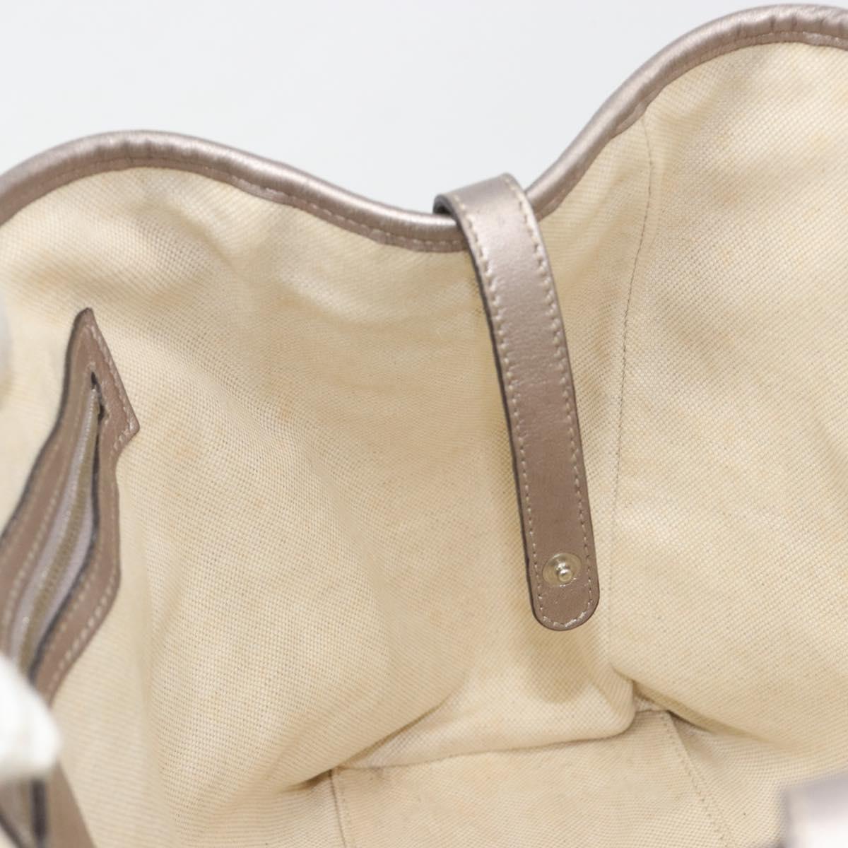 GUCCI GG Canvas Guccissima Miss GG Bag Leather Pink Silver 232957 Auth 188757V