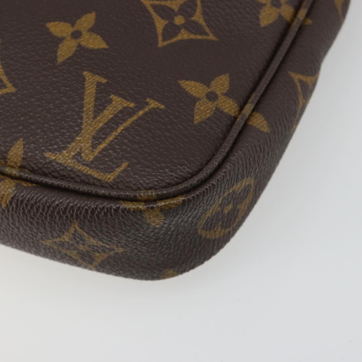 LOUIS VUITTON Monogram Pochette Accessoires Accessory Pouch M51980 Auth 188762