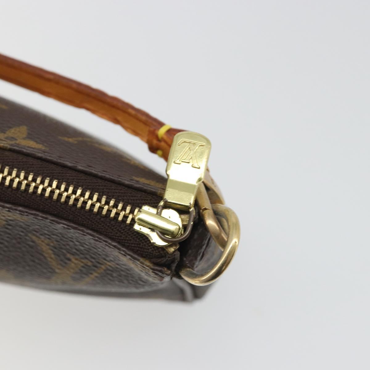 LOUIS VUITTON Monogram Pochette Accessoires Accessory Pouch M51980 Auth 188762