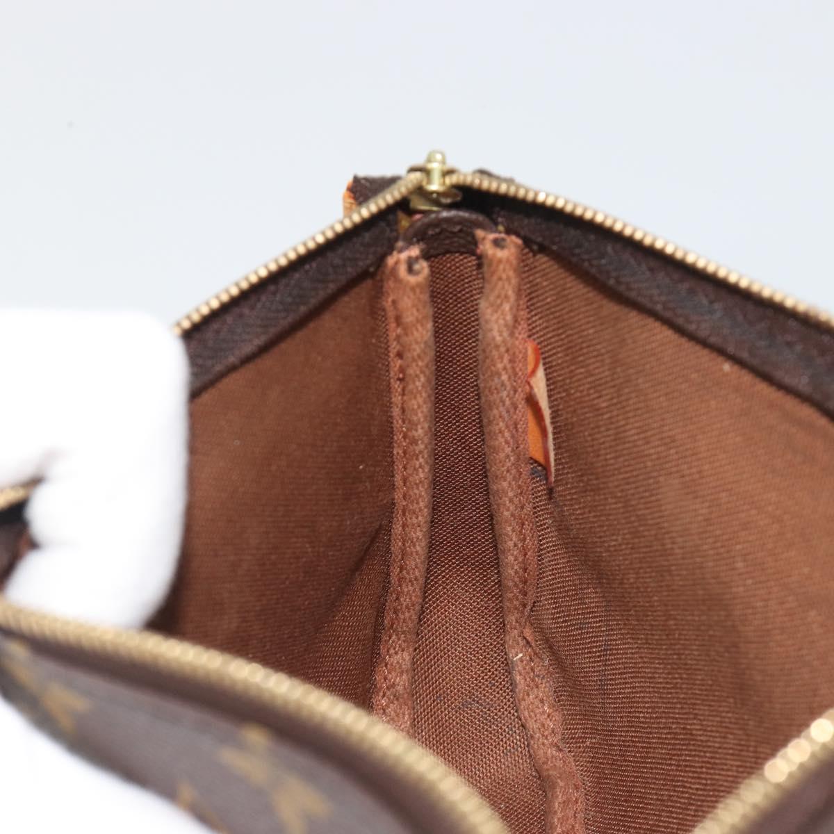 LOUIS VUITTON Monogram Pochette Accessoires Accessory Pouch M51980 Auth 188762