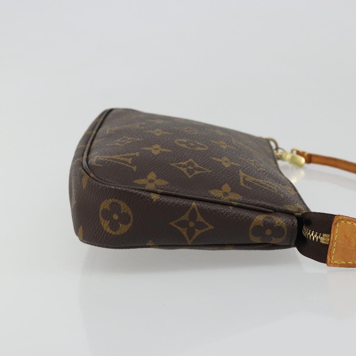 LOUIS VUITTON Monogram Pochette Accessoires Accessory Pouch M51980 Auth 188762