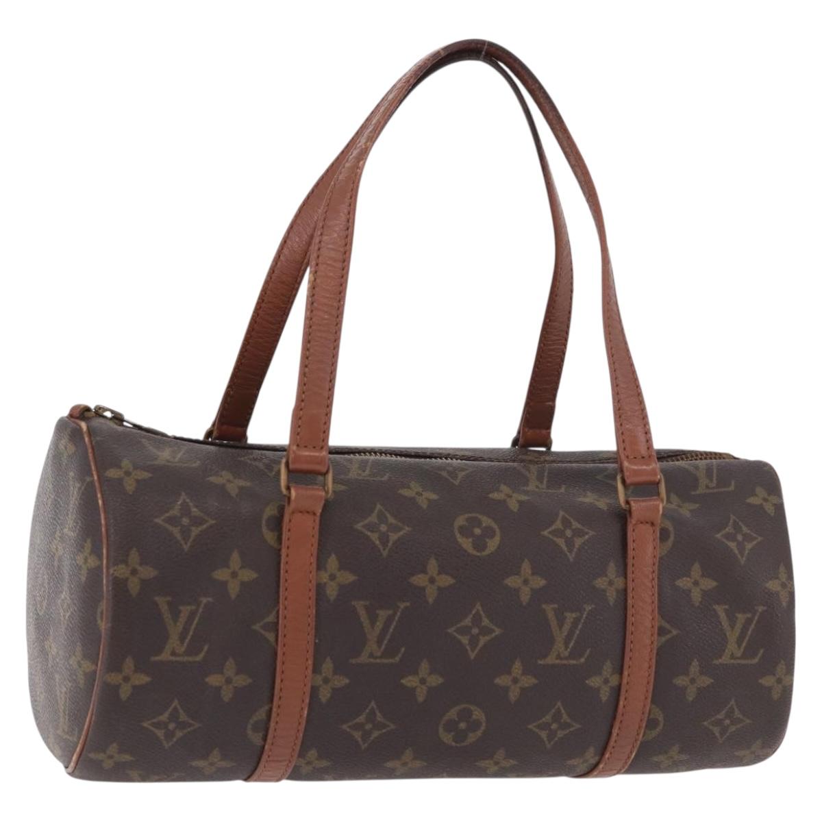 LOUIS VUITTON Monogram Papillon 30 Hand Bag M51385 LV Auth 188783