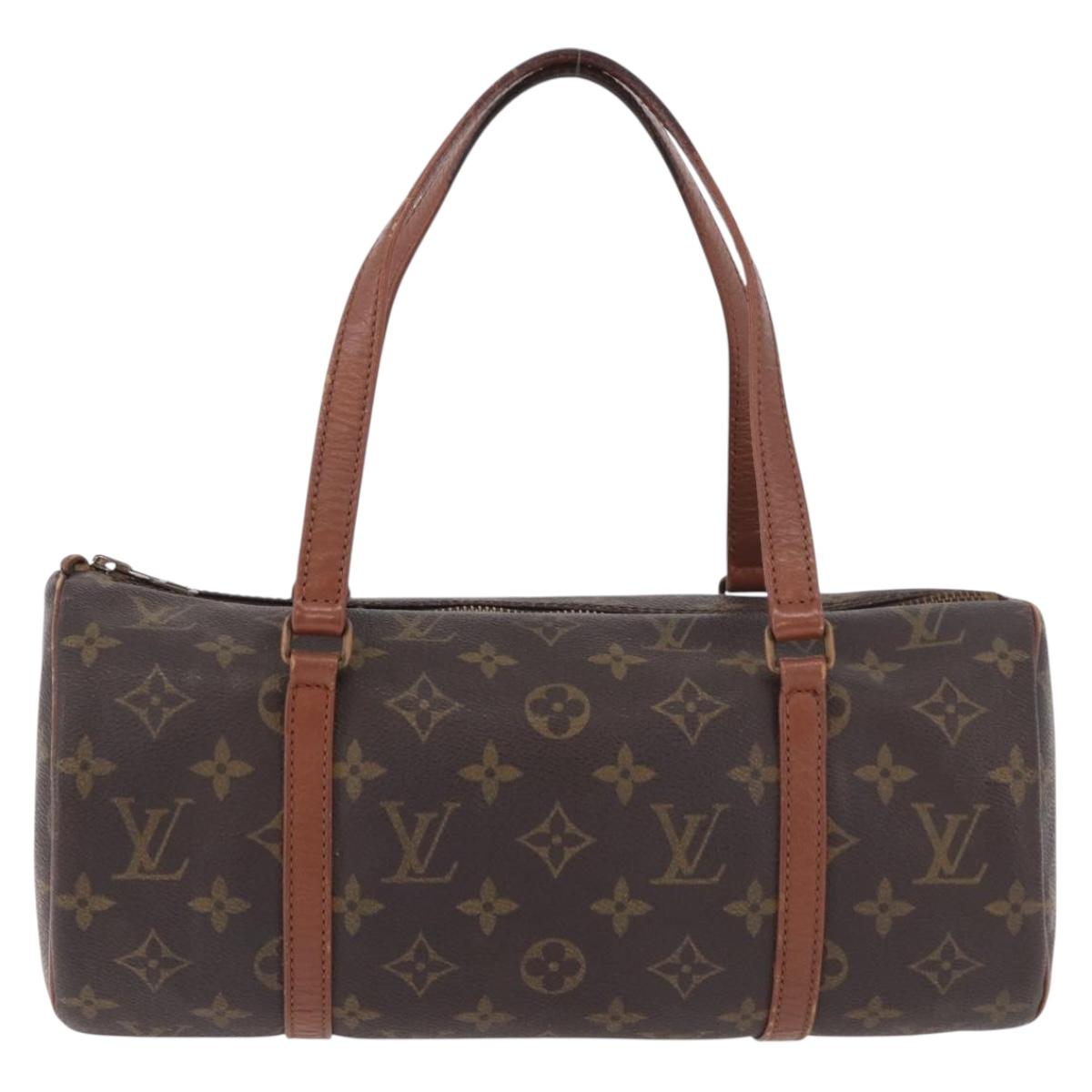 LOUIS VUITTON Monogram Papillon 30 Hand Bag M51385 LV Auth 188783