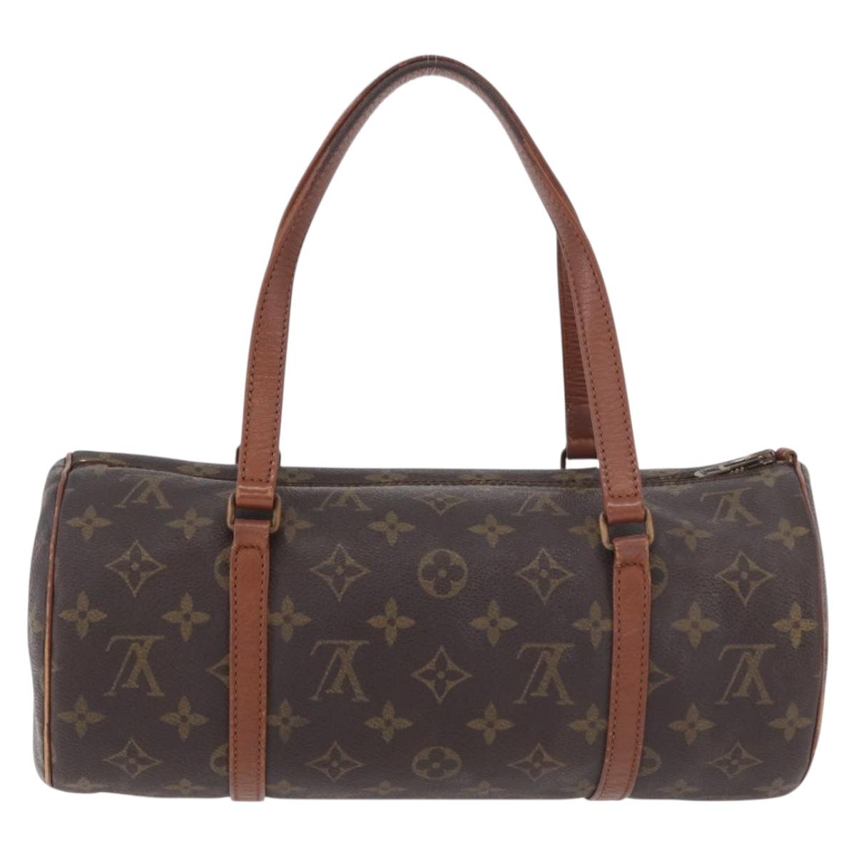 LOUIS VUITTON Monogram Papillon 30 Hand Bag M51385 LV Auth 188783