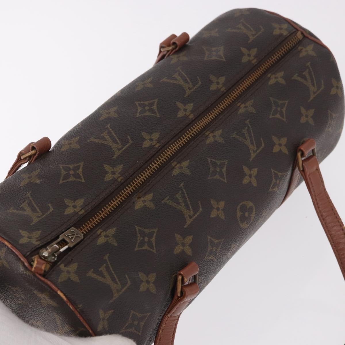 LOUIS VUITTON Monogram Papillon 30 Hand Bag M51385 LV Auth 188783