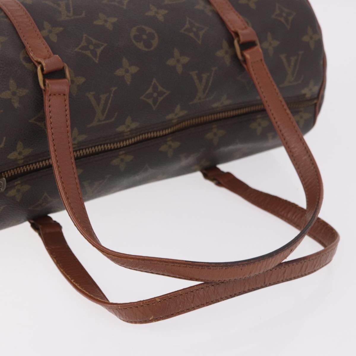 LOUIS VUITTON Monogram Papillon 30 Hand Bag M51385 LV Auth 188783