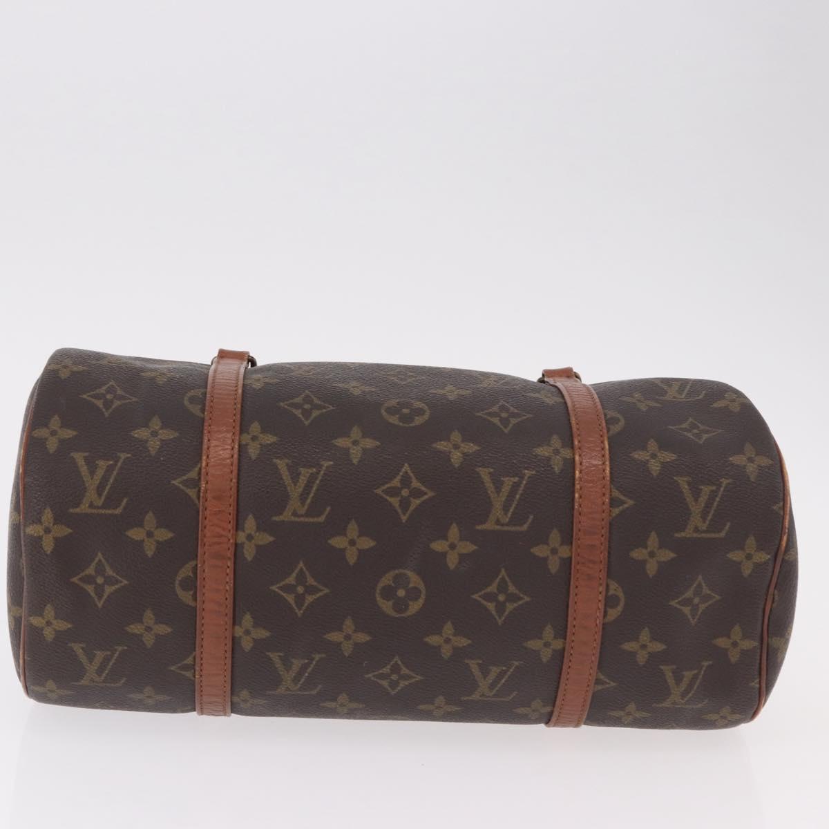 LOUIS VUITTON Monogram Papillon 30 Hand Bag M51385 LV Auth 188783