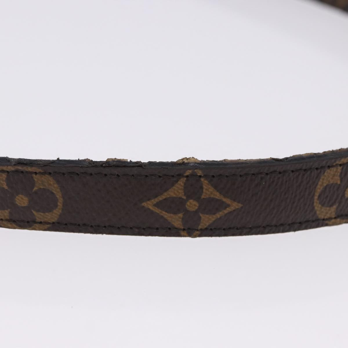 LOUIS VUITTON Monogram Leopard City Steamer MM Bag M52126 LV Auth 188793SM