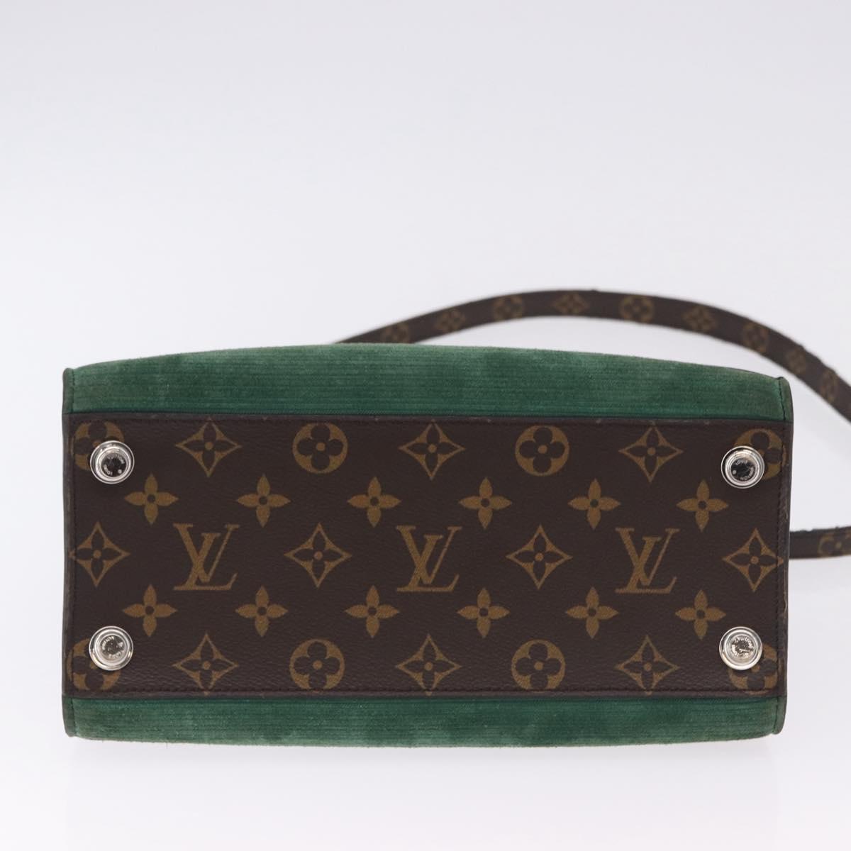 LOUIS VUITTON Monogram Leopard City Steamer MM Bag M52126 LV Auth 188793SM