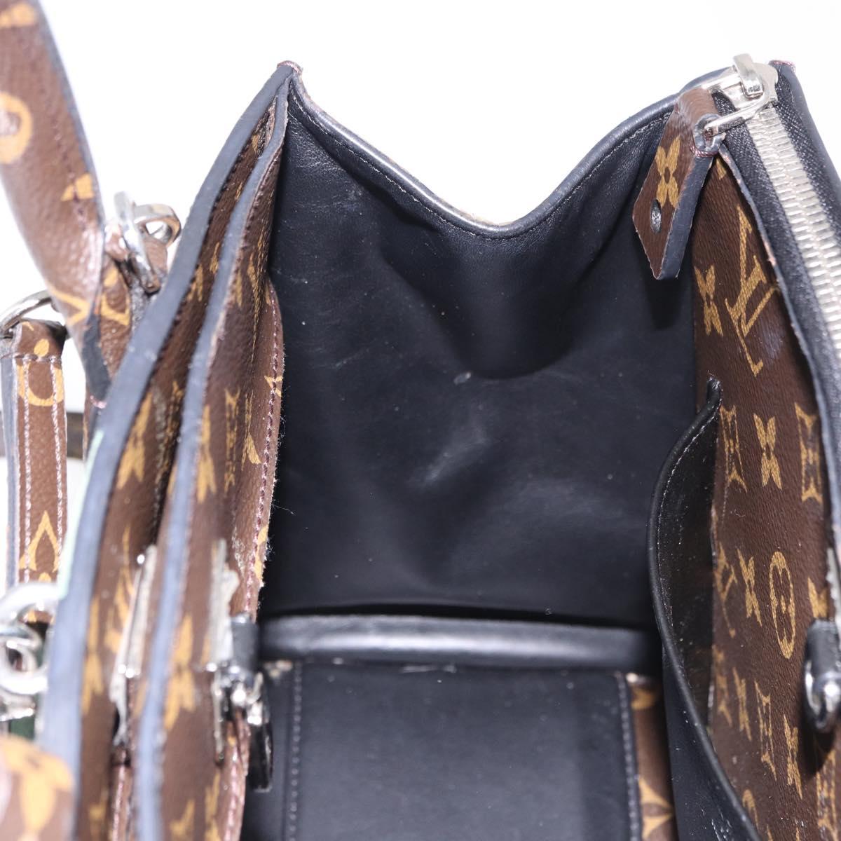 LOUIS VUITTON Monogram Leopard City Steamer MM Bag M52126 LV Auth 188793SM