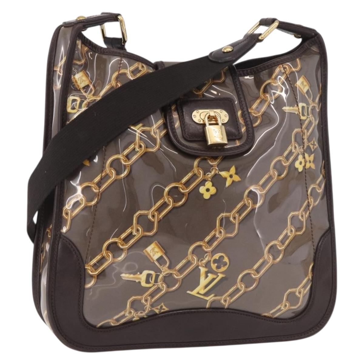 LOUIS VUITTON Monogram Charm Musette Shoulder Bag Brown M95159 LV Auth 188803V