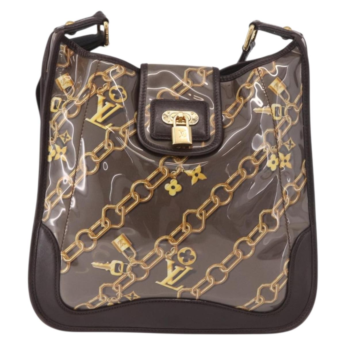 LOUIS VUITTON Monogram Charm Musette Shoulder Bag Brown M95159 LV Auth 188803V