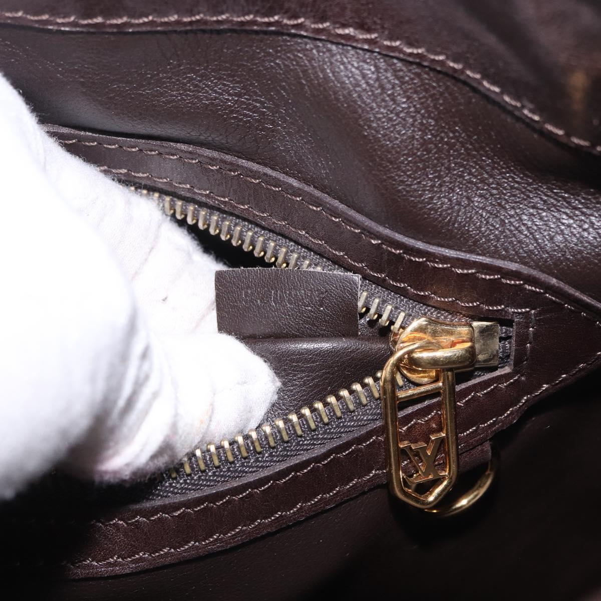 LOUIS VUITTON Monogram Charm Musette Shoulder Bag Brown M95159 LV Auth 188803V