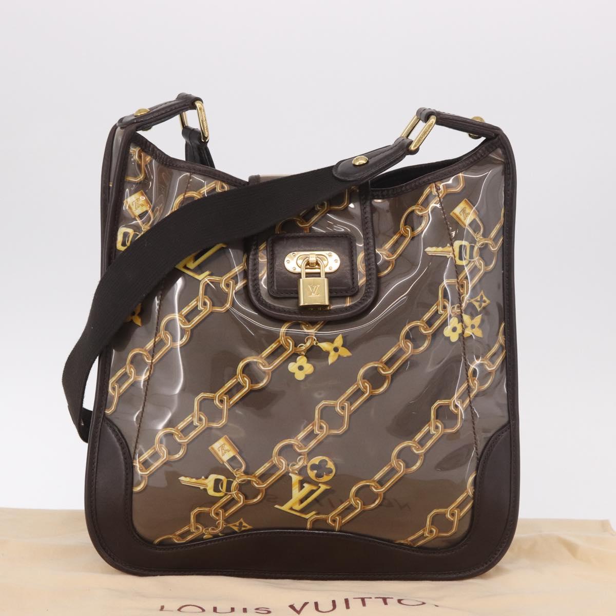 LOUIS VUITTON Monogram Charm Musette Shoulder Bag Brown M95159 LV Auth 188803V