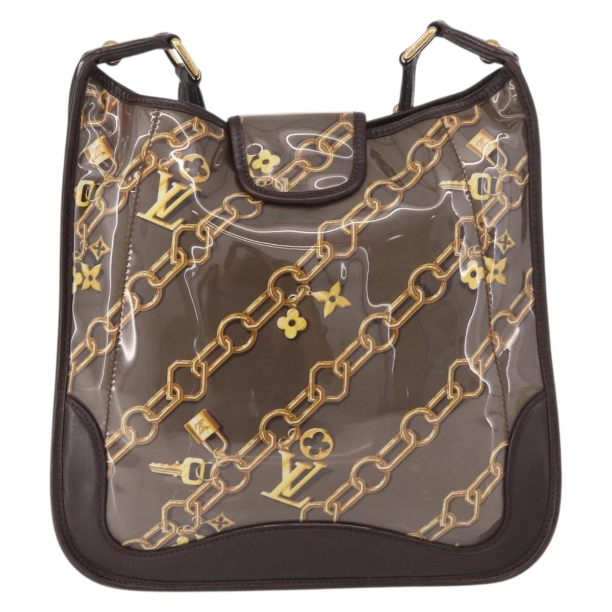 LOUIS VUITTON Monogram Charm Musette Shoulder Bag Brown M95159 LV Auth 188803V