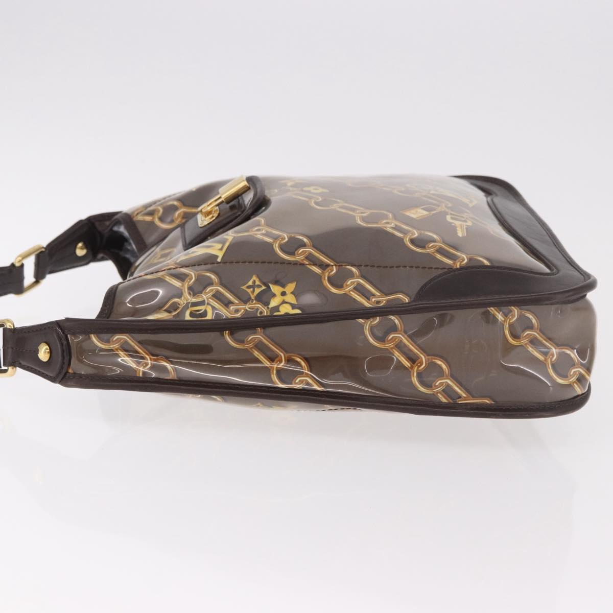 LOUIS VUITTON Monogram Charm Musette Shoulder Bag Brown M95159 LV Auth 188803V