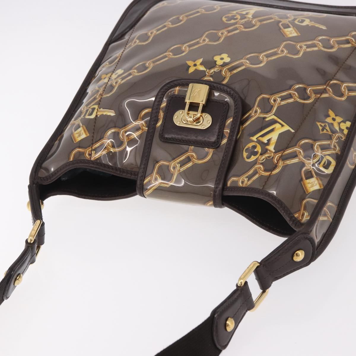 LOUIS VUITTON Monogram Charm Musette Shoulder Bag Brown M95159 LV Auth 188803V