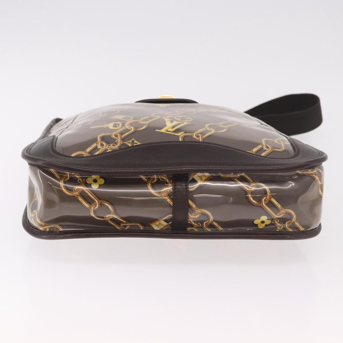 LOUIS VUITTON Monogram Charm Musette Shoulder Bag Brown M95159 LV Auth 188803V