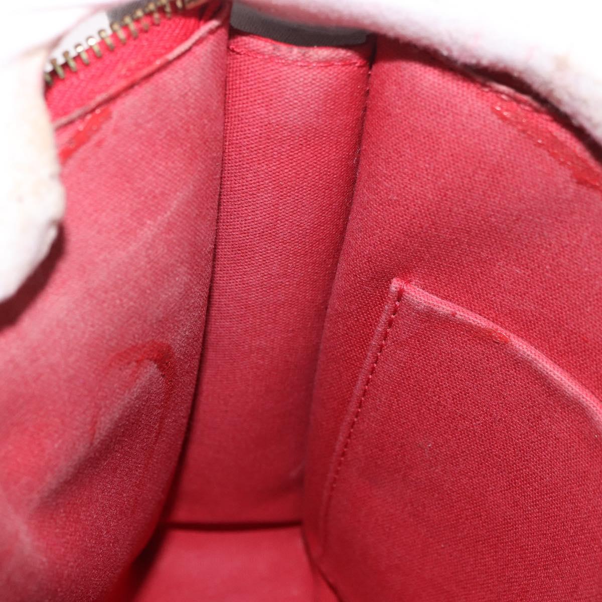 LOUIS VUITTON Damier Color Module Clutch Bag Carmine N41306 LV Auth 188805