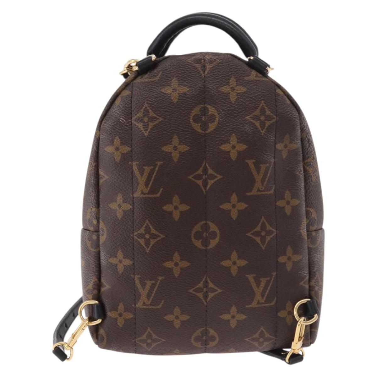 LOUIS VUITTON Monogram Palm Springs MINI Backpack M44873 LV Auth 188810A
