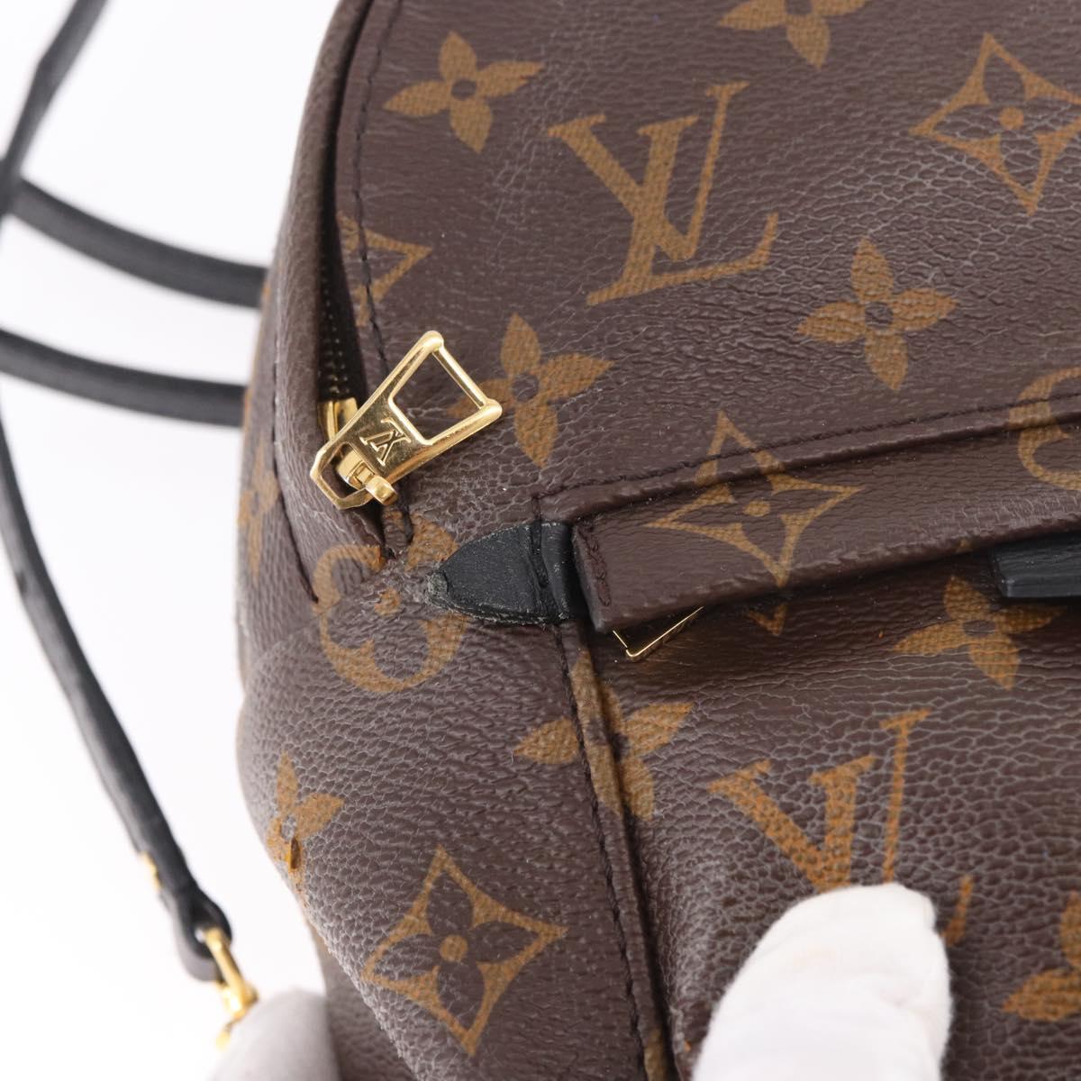 LOUIS VUITTON Monogram Palm Springs MINI Backpack M44873 LV Auth 188811A