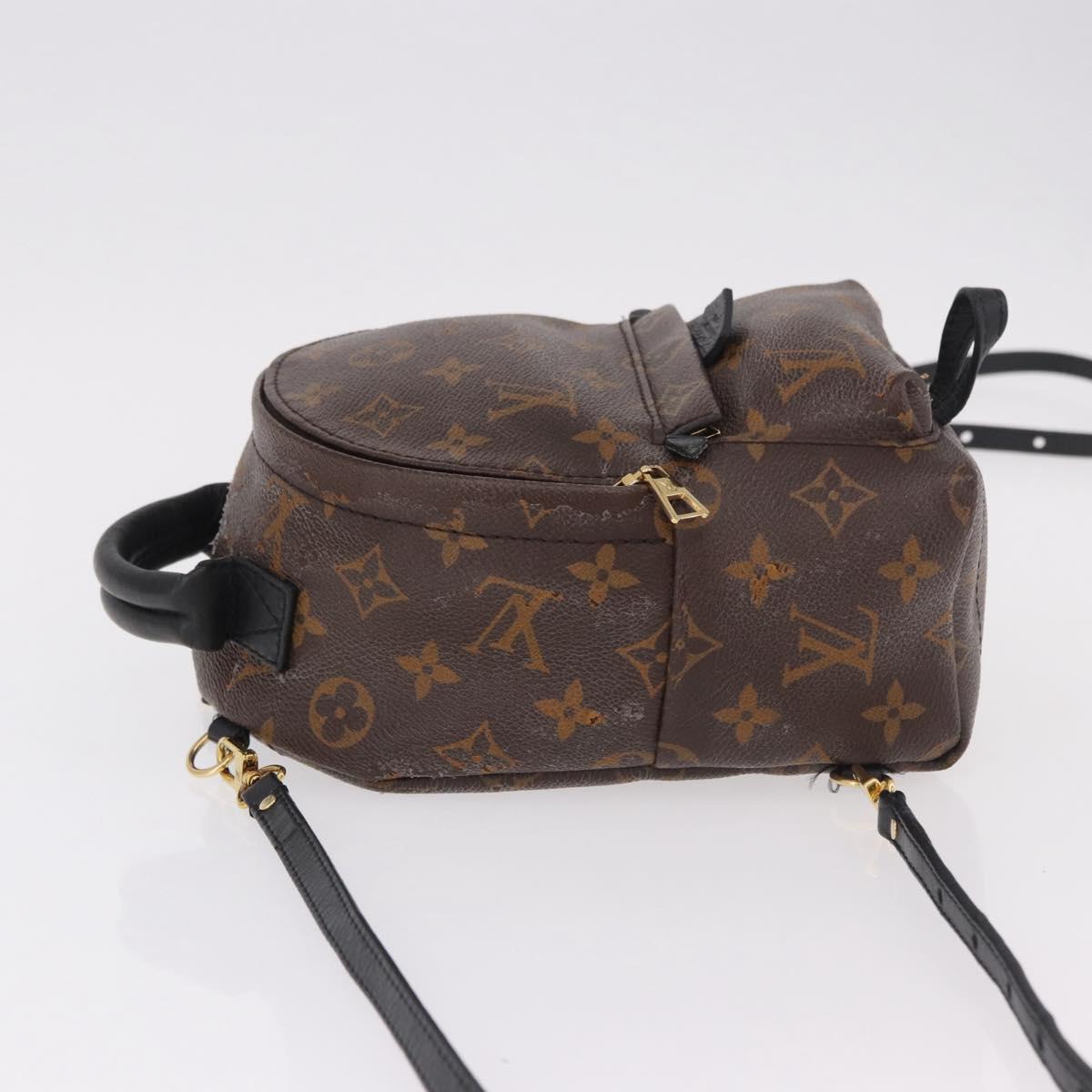LOUIS VUITTON Monogram Palm Springs MINI Backpack M44873 LV Auth 188811A
