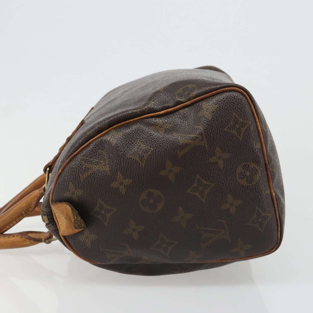 LOUIS VUITTON Monogram Speedy 25 Hand Bag M41528 LV Auth 188826