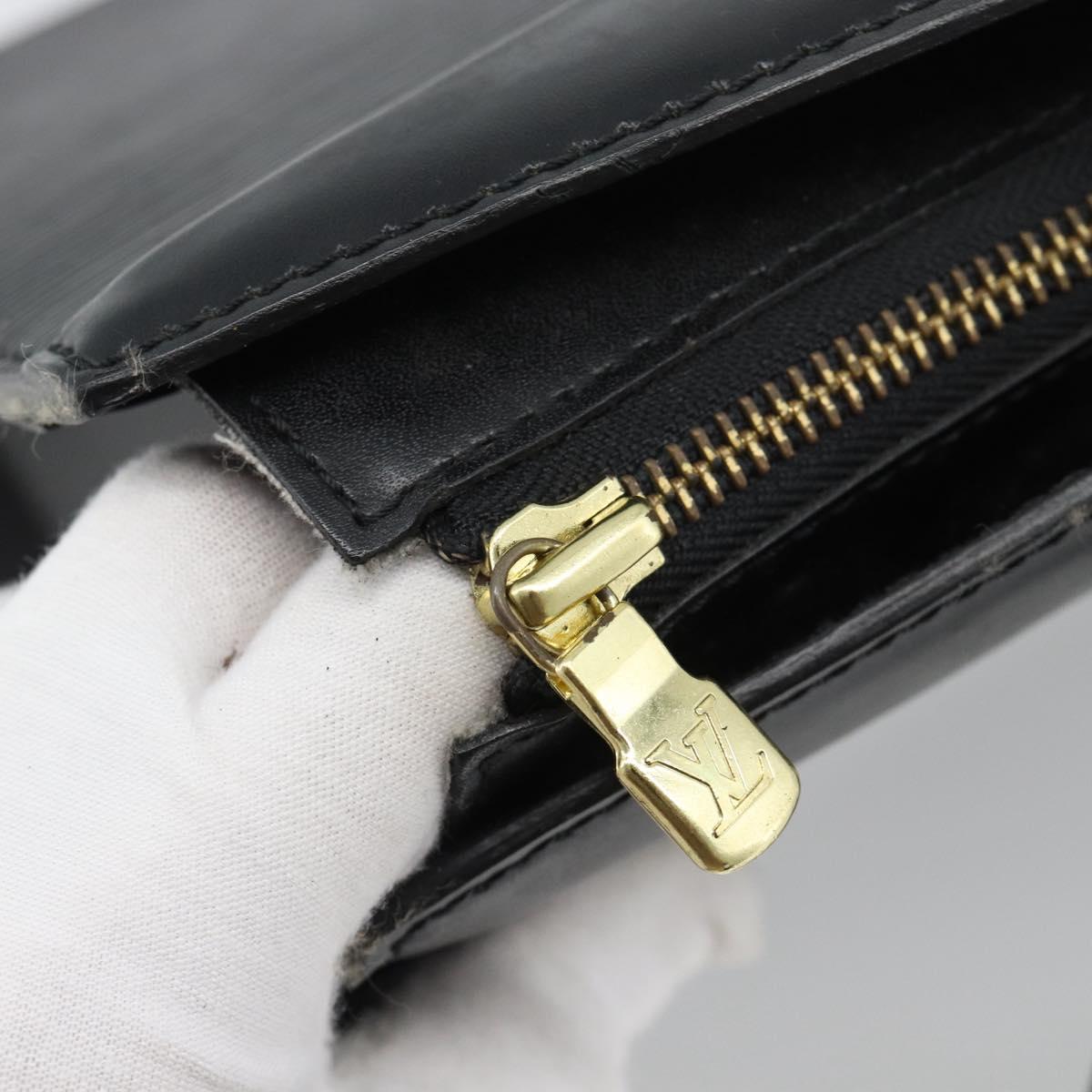 LOUIS VUITTON Epi Riviera Hand Bag Black M48182 LV Auth 188829