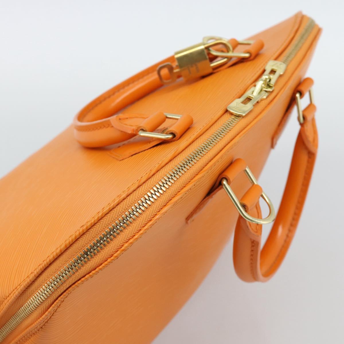 LOUIS VUITTON Epi Alma Hand Bag Orange Mandarin M5214H LV Auth 188830SAV