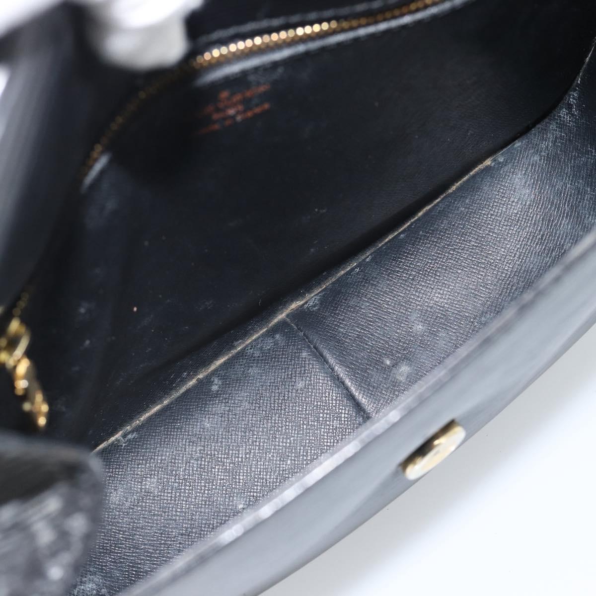 LOUIS VUITTON Epi Saint Cloud GM Shoulder Bag Black Noir M52192 LV Auth 188832