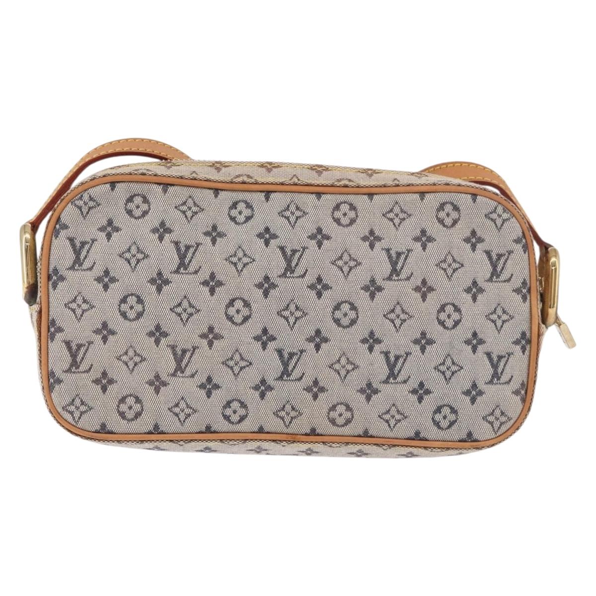 LOUIS VUITTON Monogram Mini Juliet MM Shoulder Bag Blue M92004 LV Auth 188834
