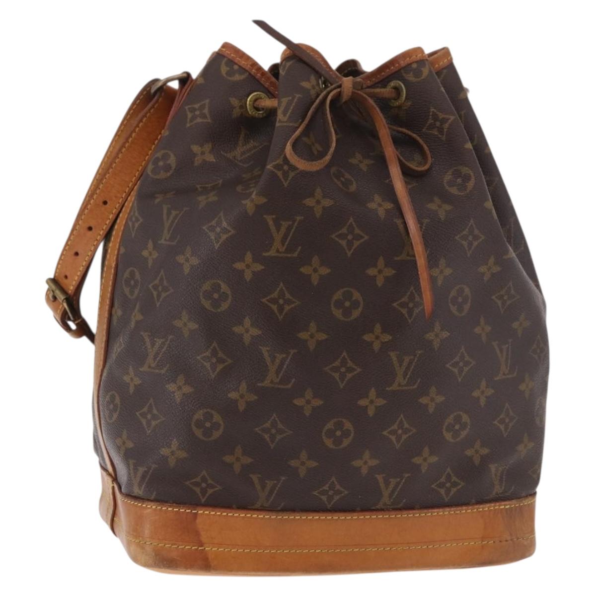 LOUIS VUITTON Monogram Noe Shoulder Bag M42224 LV Auth 188836