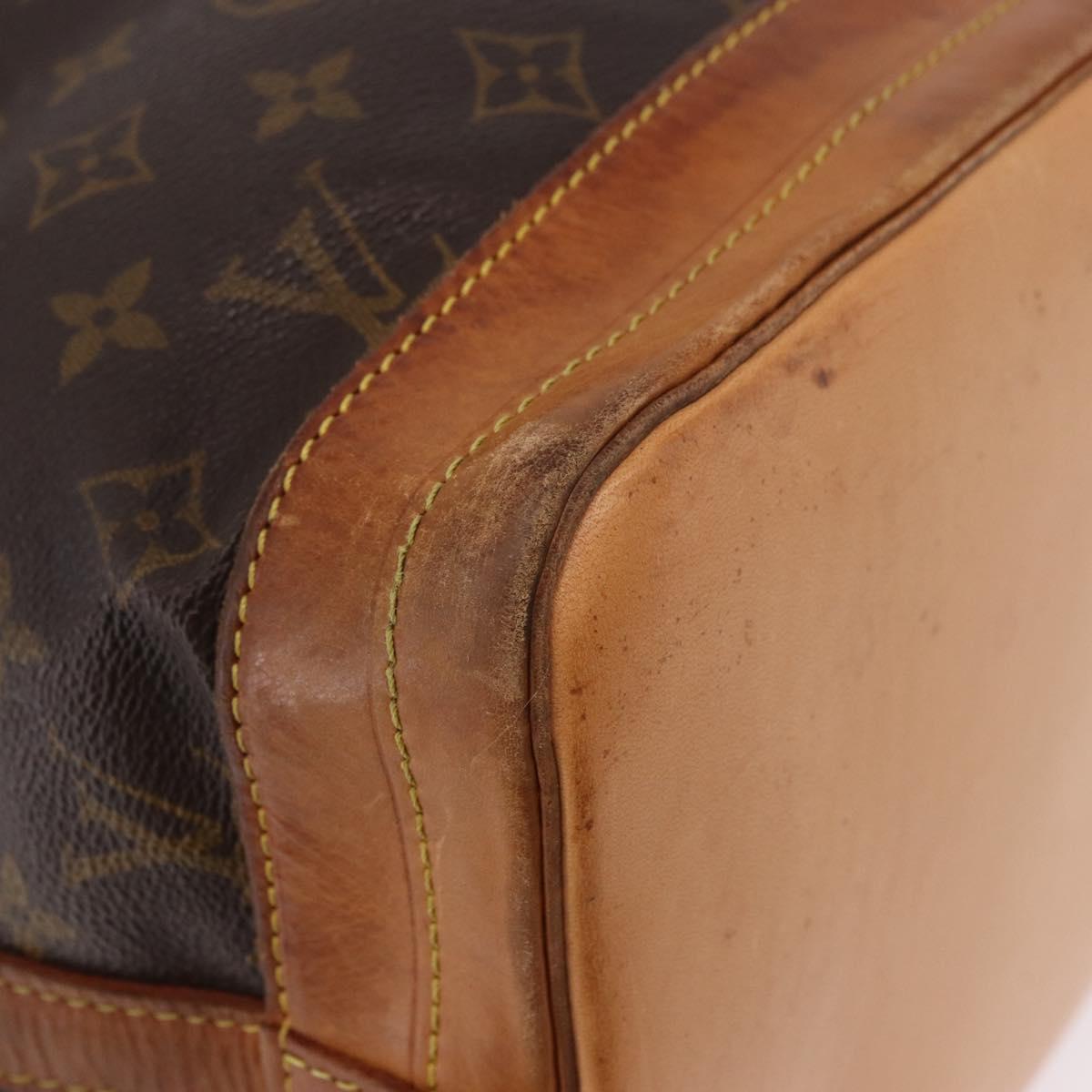 LOUIS VUITTON Monogram Noe Shoulder Bag M42224 LV Auth 188836