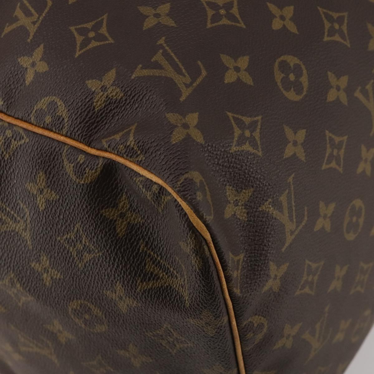 LOUIS VUITTON Monogram Sac Souple 55 Boston Bag M41622 LV Auth 188856