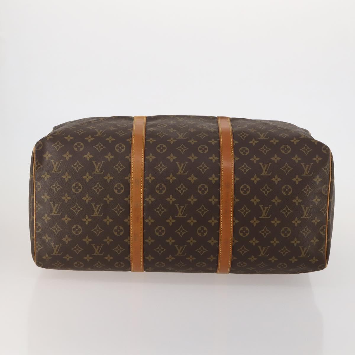 LOUIS VUITTON Monogram Sac Souple 55 Boston Bag M41622 LV Auth 188856