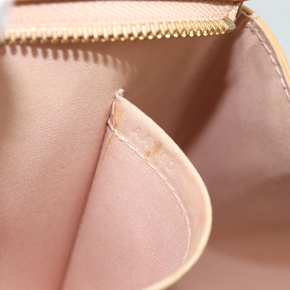 LOUIS VUITTON Vernis Blair MM Hand Bag 2way Rose Flow Lantern M91621 Auth 188859