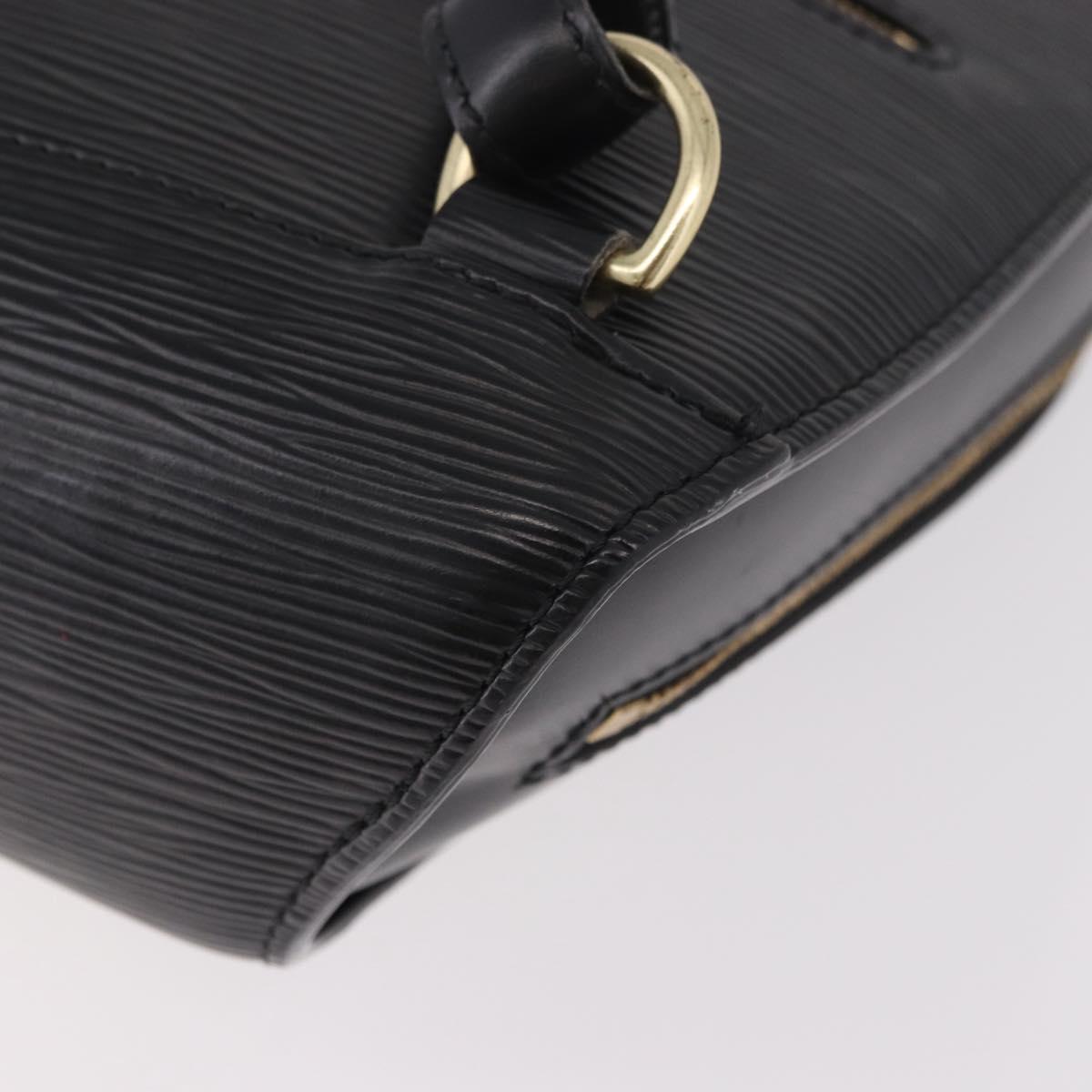 LOUIS VUITTON Epi Mabillon Backpack Black M52232 LV Auth 188865
