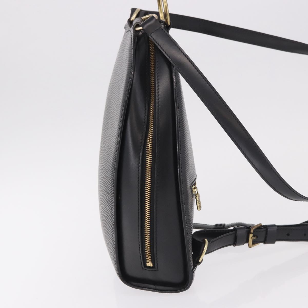 LOUIS VUITTON Epi Mabillon Backpack Black M52232 LV Auth 188865