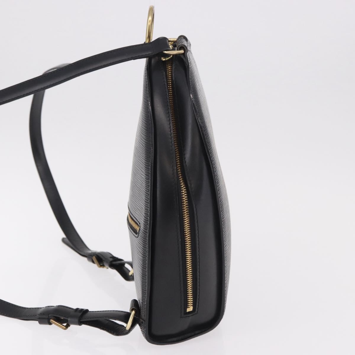 LOUIS VUITTON Epi Mabillon Backpack Black M52232 LV Auth 188865
