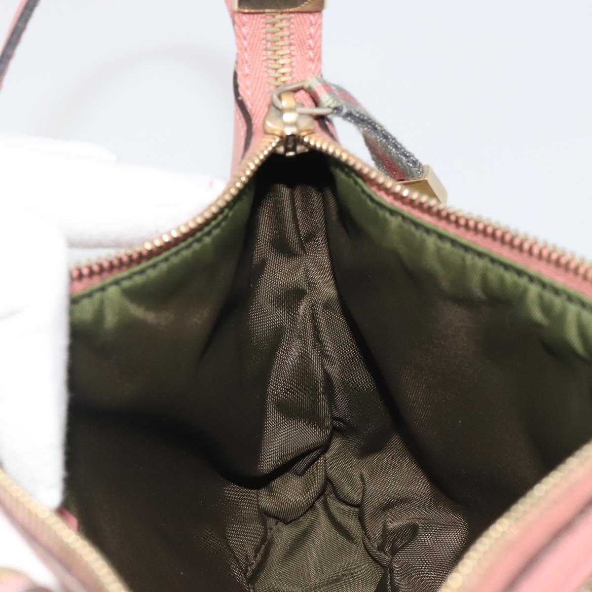 GUCCI GG Canvas Accessory Pouch Beige Gold 224093 Auth 188871V