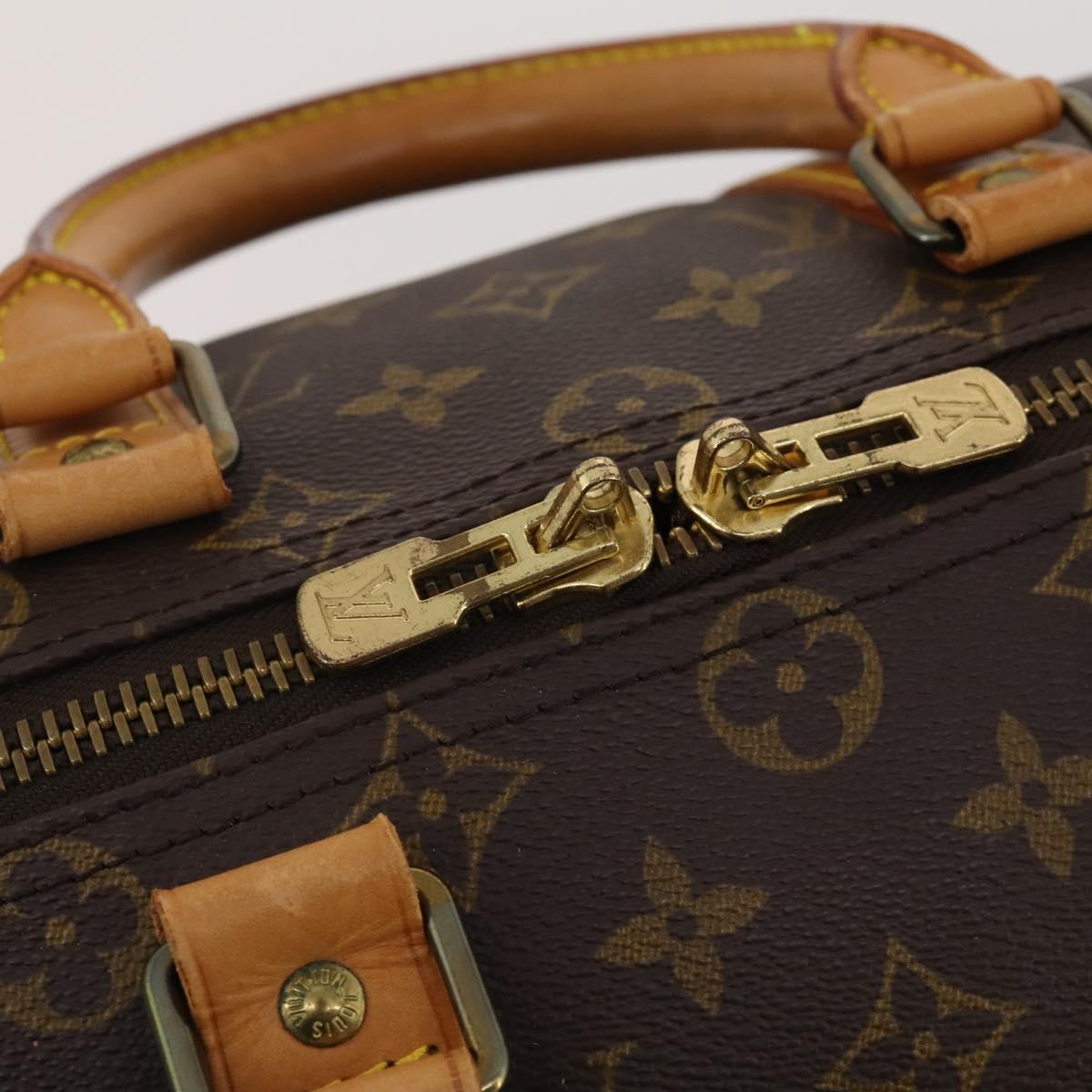LOUIS VUITTON Monogram Keepall 45 Boston Bag M41428 LV Auth 188877