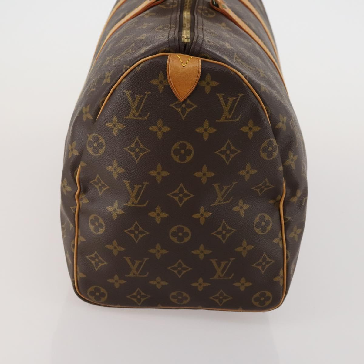 LOUIS VUITTON Monogram Keepall 45 Boston Bag M41428 LV Auth 188877