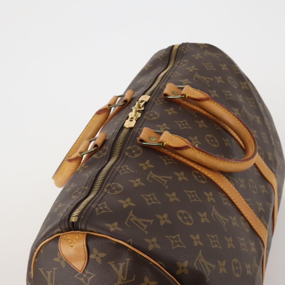 LOUIS VUITTON Monogram Keepall 45 Boston Bag M41428 LV Auth 188877