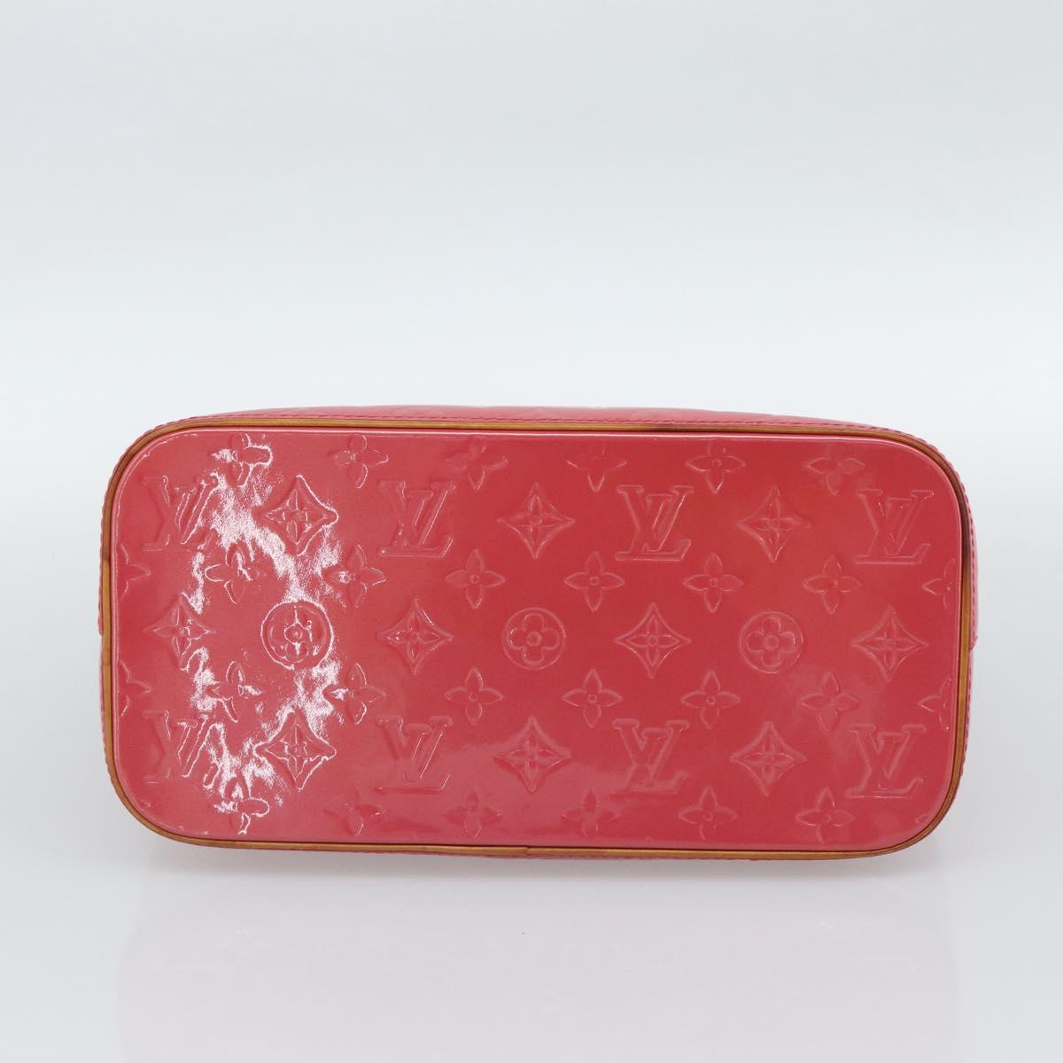 LOUIS VUITTON Monogram Vernis Houston Hand Bag Fran Boise M9135F LV Auth 188881A
