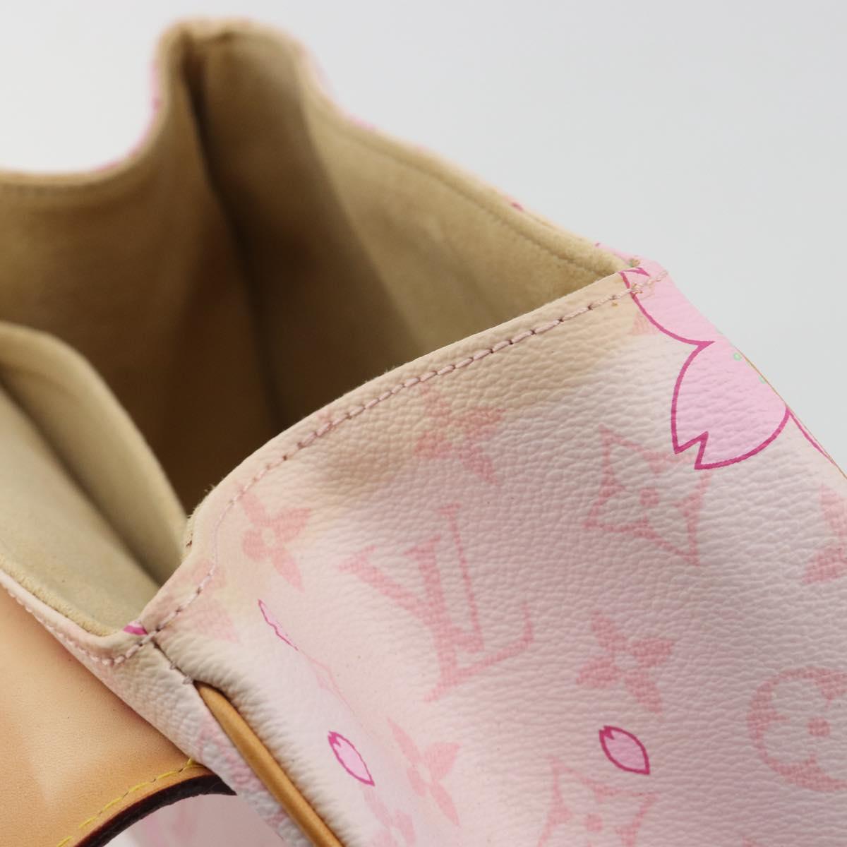 LOUIS VUITTON Cherry Blossom Sac Retro PM Hand Bag Pink M92013 LV Auth 188882SAM