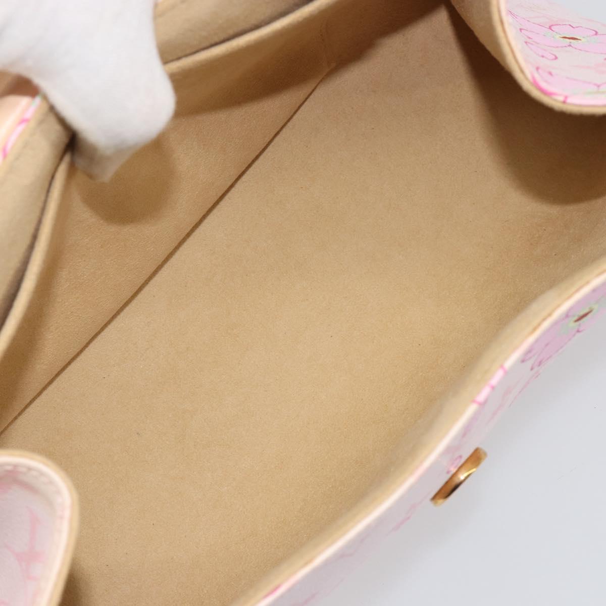 LOUIS VUITTON Cherry Blossom Sac Retro PM Hand Bag Pink M92013 LV Auth 188882SAM