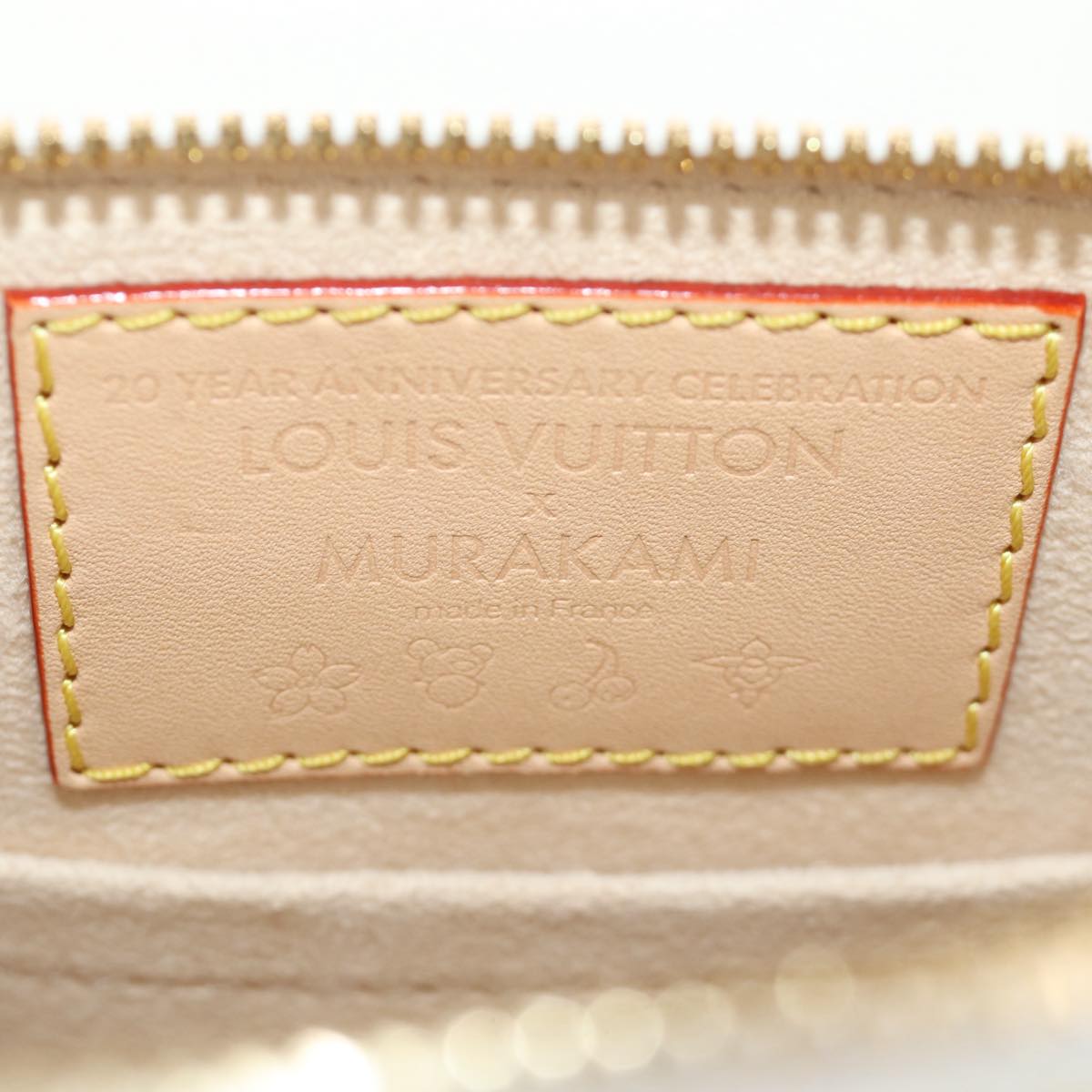 LOUIS VUITTON Monogram LV x TM Alma BB Hand Bag 2way White M13078 Auth 188884SM