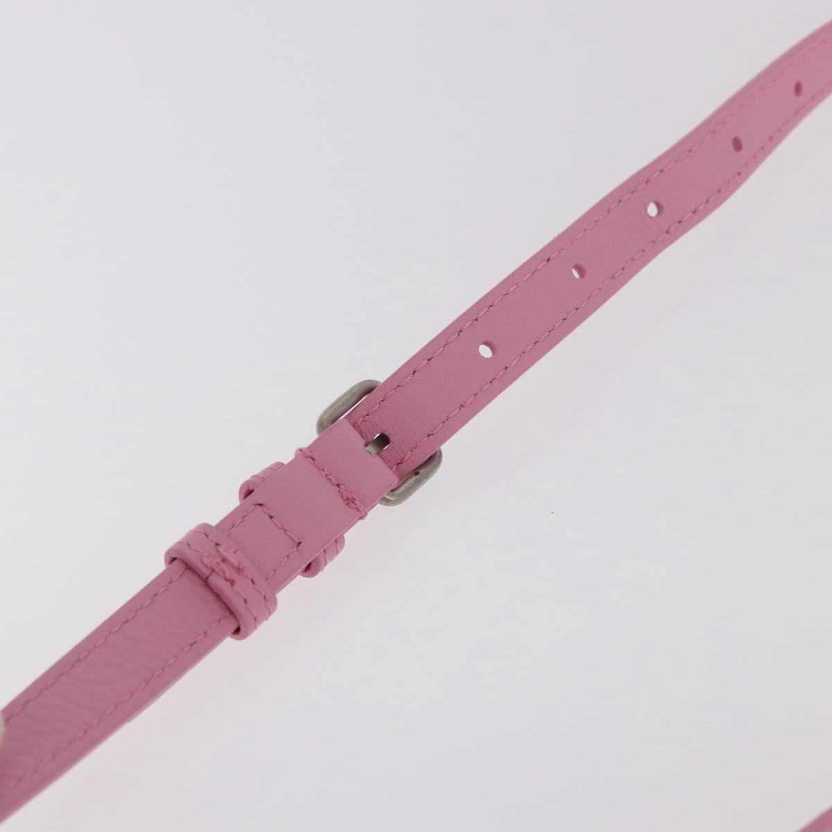 BALENCIAGA Sanrio Virutop HandleS Leather 2way Pink 619014 Auth 188908SM