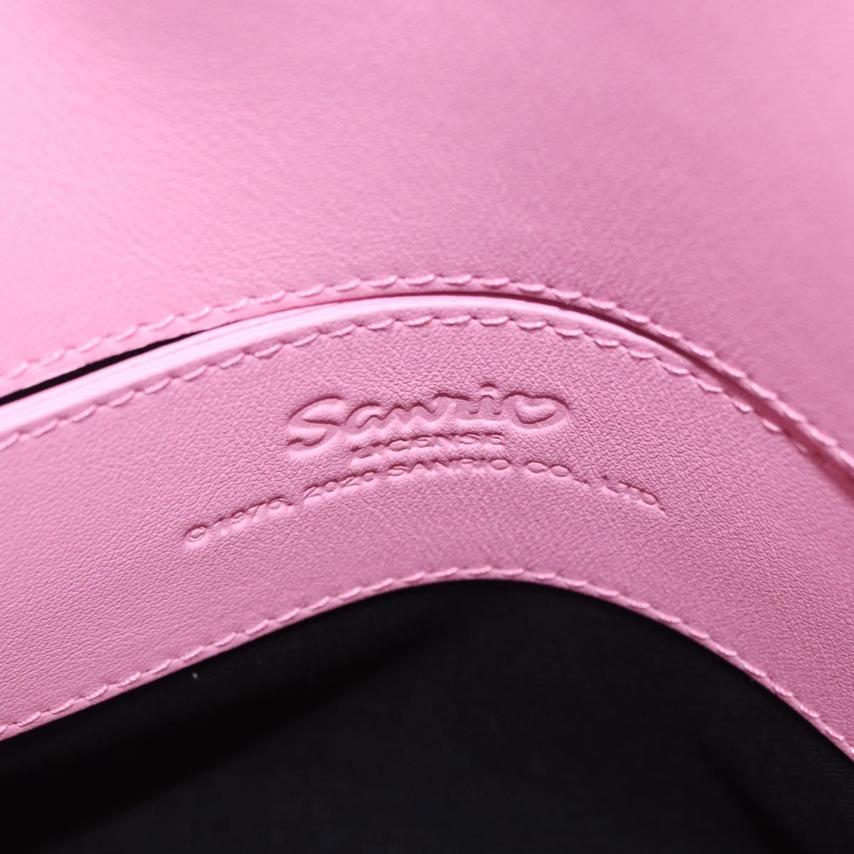 BALENCIAGA Sanrio Virutop HandleS Leather 2way Pink 619014 Auth 188908SM