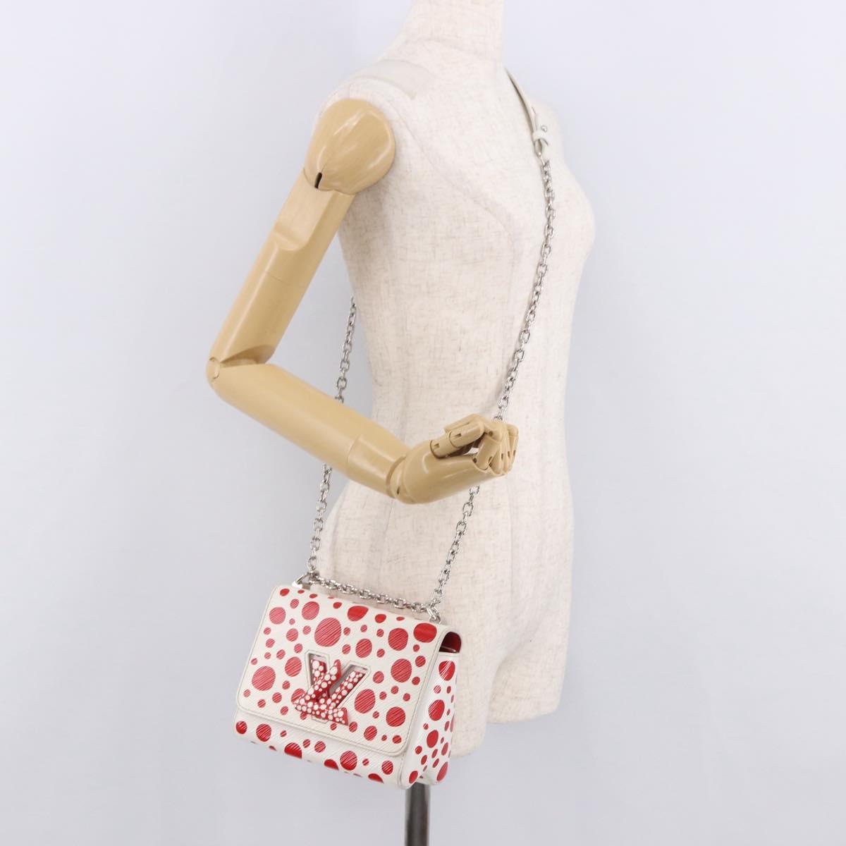 LOUIS VUITTON Epi LVxYK Twist PM Shoulder Bag White M21949 LV Auth 188909SAM